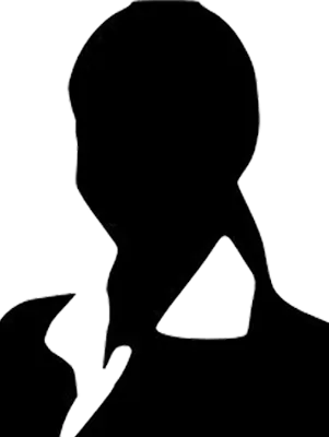Placeholder silhouette image of female