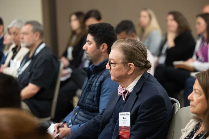 Executive War College attendees in a session