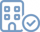 building-circle-checkmark